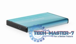 Obudowa zewnętrzna dysków 2.5 USB 3.0 niebieska