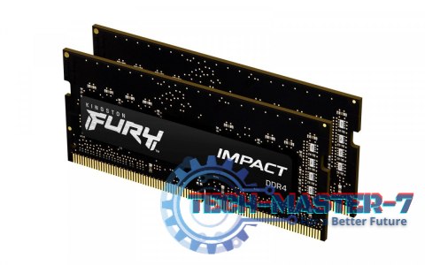 Pamięć DDR4 FURY Impact SODIMM 64GB(2*32GB)/3200 CL20 Pamięć DDR4 FURY Impact SODIMM 64GB(2*32GB)/3200 CL20