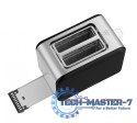 Toster TE2052 inox czarny