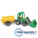Traktor ładowarka z przyczepą Farmer w kartonie