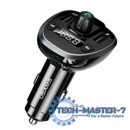 Zestaw głośnomówiący C21 z transmiterem FM MP3 Bluetooth 2xUSB 3,4A