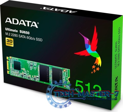 Dysk SSD Ultimate SU650 512GB M.2 TLC 3D 2280 SATA Dysk SSD Ultimate SU650 512GB M.2 TLC 3D 2280 SATA