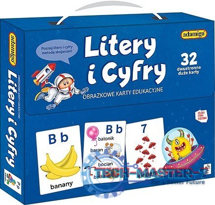 Gra Litery i Cyfry obrazkowe karty edukacyjne Gra Litery i Cyfry obrazkowe karty edukacyjne