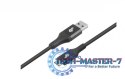 Kabel USB 3.0 - USB C 2m PREMIUM 3A czarny TPE