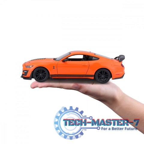 Model kompozytowy 2020 Mustang Shelby GT500 pomarańczowy 1:24 Model kompozytowy 2020 Mustang Shelby GT500 pomarańczowy 1:24