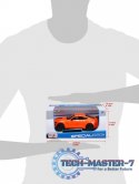 Model kompozytowy 2020 Mustang Shelby GT500 pomarańczowy 1:24