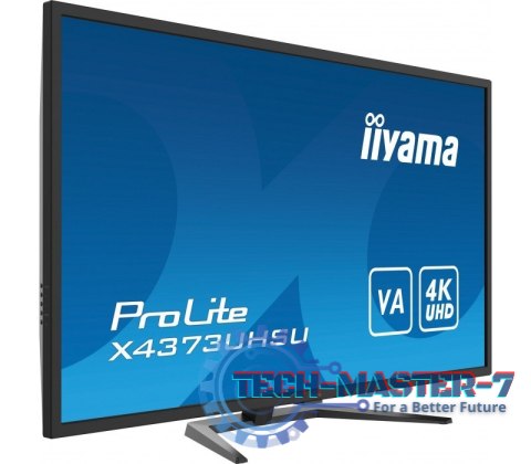 Monitor wielkoformatowy 43 cale X4373UHSU-B1 4K, VA, 2xHDMI, DP, mDP, 3ms, 2x7W, USBx4 Monitor wielkoformatowy 43 cale X4373UHSU-B1 4K, VA, 2xHDMI, DP, mDP, 3ms, 2x7W, USBx4