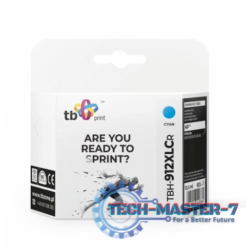 Tusz do HP OfficeJet Pro 8025 TBH-912XLCR CY ref. Tusz do HP OfficeJet Pro 8025 TBH-912XLCR CY ref.