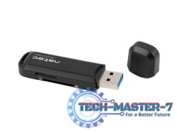 Czytnik kart pamięci Scarab 2 SD/Micro SD, USB 3.0 Czarny