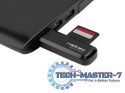 Czytnik kart pamięci Scarab 2 SD/Micro SD, USB 3.0 Czarny
