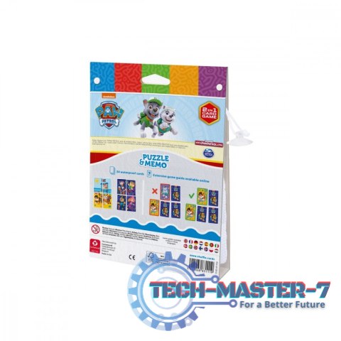 Gra Aqua Psi Patrol Puzzle i Memo Gra Aqua Psi Patrol Puzzle i Memo