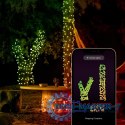 Inteligentne lampki choinkowe Strings 250 LED RGB+W, łańcuch 20m