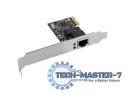 Karta sieciowa PCI-E 1X RJ45 1GB RTL8111C śledź low profile