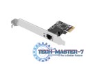 Karta sieciowa PCI-E 1X RJ45 1GB RTL8111C śledź low profile