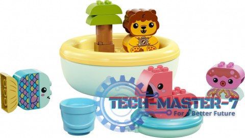 Klocki DUPLO 10966 Zabawa w kąpieli: pływająca wyspa ze zwierzątkami Klocki DUPLO 10966 Zabawa w kąpieli: pływająca wyspa ze zwierzątkami