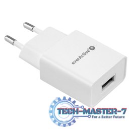 Ładowarka sieciowa 1xUSB SC100 1A Biała