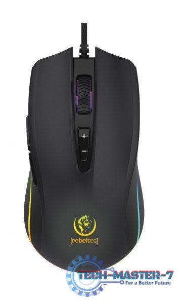 Mysz dla graczy przewodowa Predator Sensor SUNPLUS 190, rozdzielczość:800/1600/2400/4800/6400 DPI, 7 przycisków i rolka Mysz dla graczy przewodowa Predator Sensor SUNPLUS 190, rozdzielczość:800/1600/2400/4800/6400 DPI, 7 przycisków i rolka