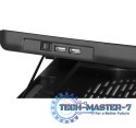 Podstawka chłodząca pod laptopa NS-501 metalowa 15.6"-17"