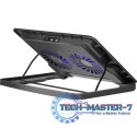 Podstawka chłodząca pod laptopa NS- 503 metalowa 15.6"-17"