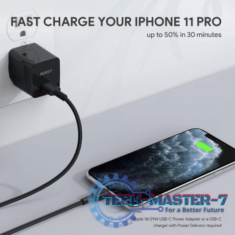 CB-CL03 Black nylonowy kabel Lightning-USB C | USB Power Delivery USB-PD | 2m | certyfikat MFi Apple CB-CL03 Black nylonowy kabel Lightning-USB C | USB Power Delivery USB-PD | 2m | certyfikat MFi Apple