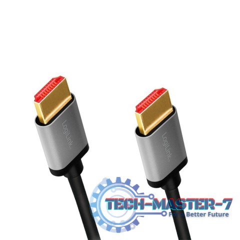 Kabel HDMI 2.1 8K/60Hz Aluminiowy 2m Kabel HDMI 2.1 8K/60Hz Aluminiowy 2m