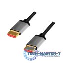 Kabel HDMI 2.1 8K/60Hz Aluminiowy 2m