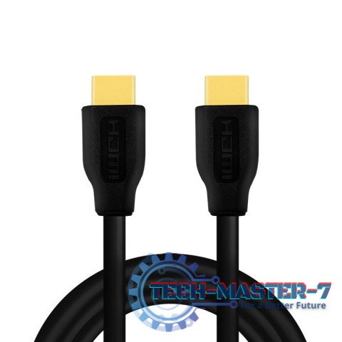 Kabel HDMI 4K/60Hz, CCS 3m Czarny Kabel HDMI 4K/60Hz, CCS 3m Czarny