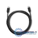 Kabel USB 3.1 typ C męski | USB 3.1 typ C męski | 3m | Czarny