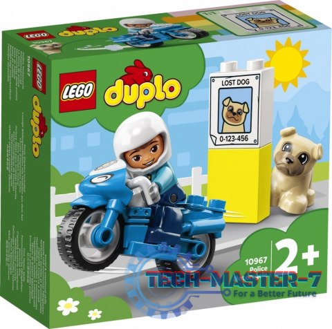 Klocki DUPLO 10967 Motocykl policyjny Klocki DUPLO 10967 Motocykl policyjny