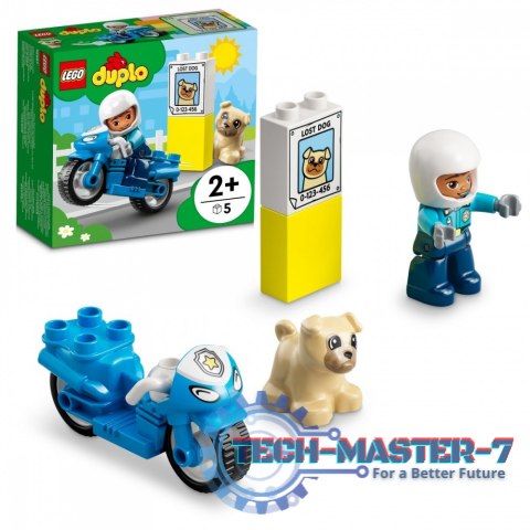 Klocki DUPLO 10967 Motocykl policyjny Klocki DUPLO 10967 Motocykl policyjny