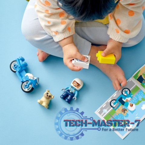 Klocki DUPLO 10967 Motocykl policyjny Klocki DUPLO 10967 Motocykl policyjny
