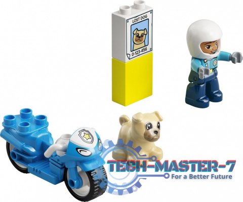 Klocki DUPLO 10967 Motocykl policyjny Klocki DUPLO 10967 Motocykl policyjny