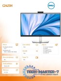 Monitor Video Conferencing C2423H 23,8 cali LED IPS Full HD (1920x1080)/16:9/HDMI/DP/Kamera/Głośniki/Mikrofon/3Y AES&PPG