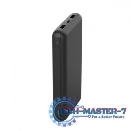 PowerBank 20 000mAh 15W USB-A/USB-C czarny