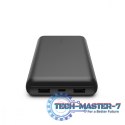 PowerBank 20 000mAh 15W USB-A/USB-C czarny