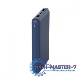 PowerBank 20 000mAh 15W USB-A/USB-C niebieski