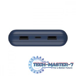 PowerBank 20 000mAh 15W USB-A/USB-C niebieski