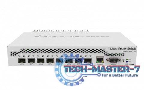 Przełącznik 8xSFP+ 1xGbE CRS309-1G-8S+IN Przełącznik 8xSFP+ 1xGbE CRS309-1G-8S+IN