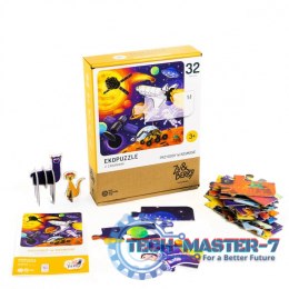 Puzzle 32 elementy Przygody w kosmosie