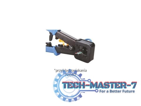 Wtyk przelotowy RJ45 UTP kat.5e (op. 100 szt) Wtyk przelotowy RJ45 UTP kat.5e (op. 100 szt)