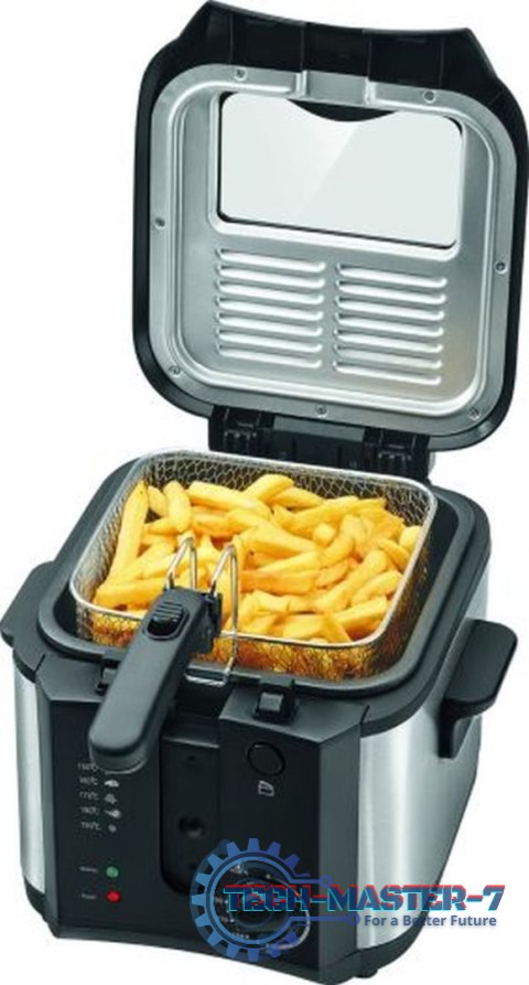 Frytkownica CLATRONIC FR 3649 263773 (2.5l /1600W /Czarno-srebrny ) Frytkownica CLATRONIC FR 3649 263773 (2.5l /1600W /Czarno-srebrny )