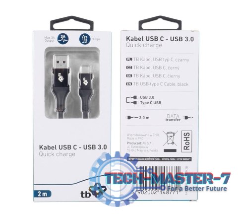Kabel USB TB USB-C 2 Kabel USB TB USB-C 2