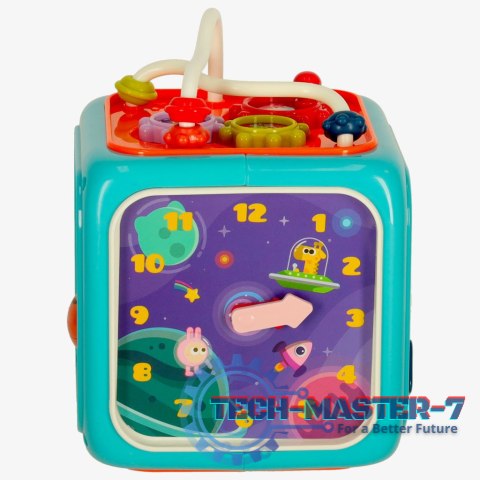 Kostka edukacyjna sorter 6w1 niebieska Kostka edukacyjna sorter 6w1 niebieska