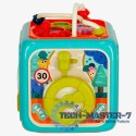 Kostka edukacyjna sorter 6w1 niebieska