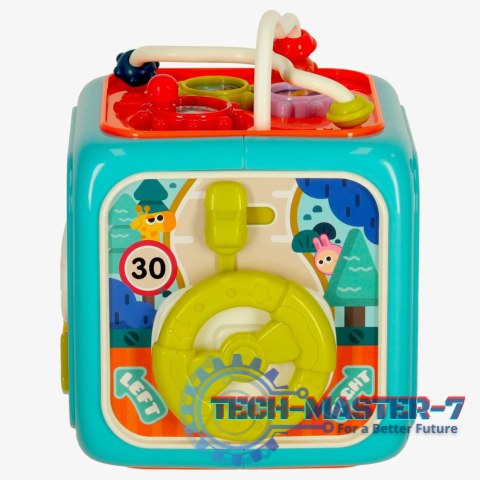 Kostka edukacyjna sorter 6w1 niebieska Kostka edukacyjna sorter 6w1 niebieska