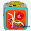 Kostka edukacyjna sorter 6w1 niebieska