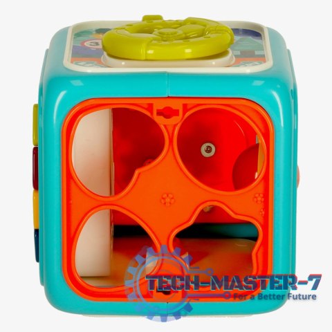 Kostka edukacyjna sorter 6w1 niebieska Kostka edukacyjna sorter 6w1 niebieska