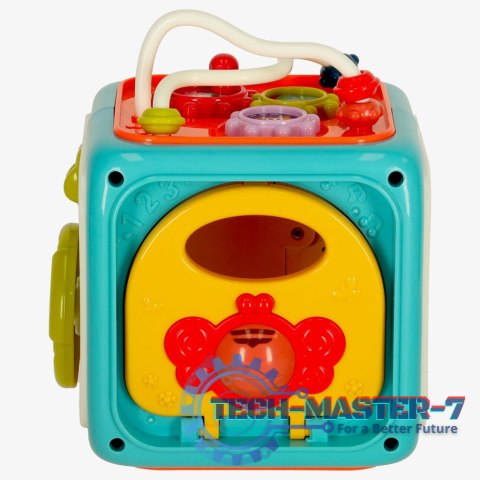 Kostka edukacyjna sorter 6w1 niebieska Kostka edukacyjna sorter 6w1 niebieska