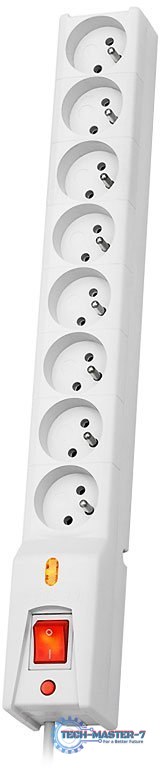 Listwa zasilająca LESTAR LX 810 GR (3 m) Listwa zasilająca LESTAR LX 810 GR (3 m)
