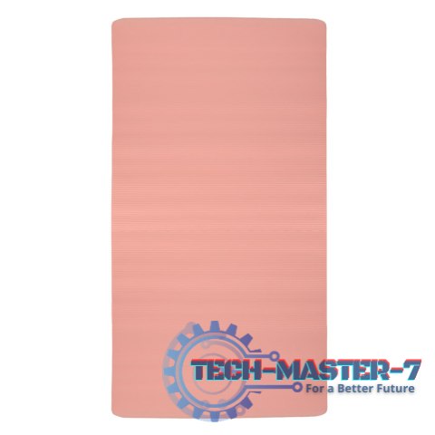 Mata do ćwiczeń jogi gimnastyczna treningowa fitness karimata gruba 1,5cm różowa + pokrowiec Mata do ćwiczeń jogi gimnastyczna treningowa fitness karimata gruba 1,5cm różowa + pokrowiec